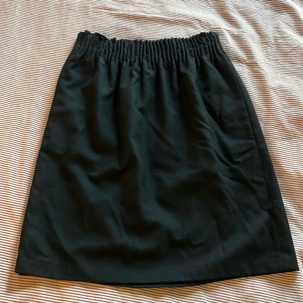 Wool blend mini skirt - fall/winter necessity!